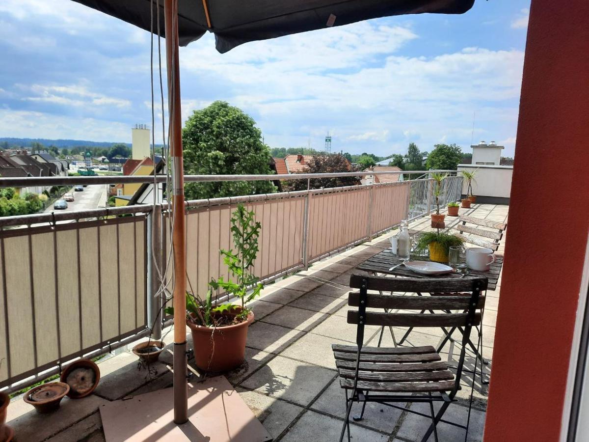 Penthouse Wohnung Am Radweg Mit Dachterasse Waidhofen an der Thaya Eksteriør billede