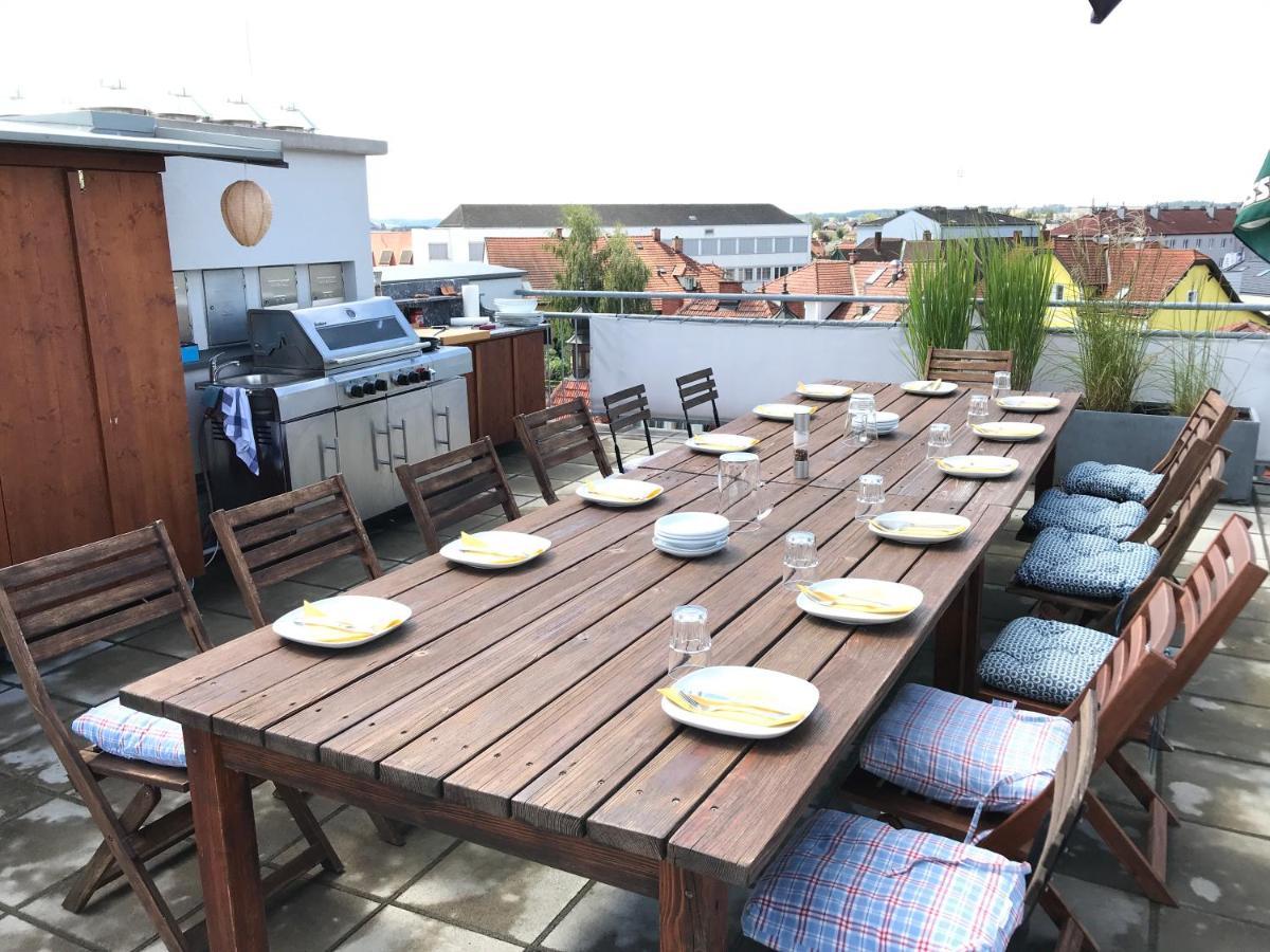 Penthouse Wohnung Am Radweg Mit Dachterasse Waidhofen an der Thaya Eksteriør billede