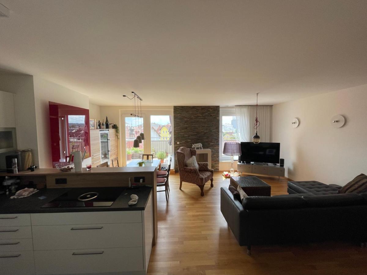 Penthouse Wohnung Am Radweg Mit Dachterasse Waidhofen an der Thaya Eksteriør billede